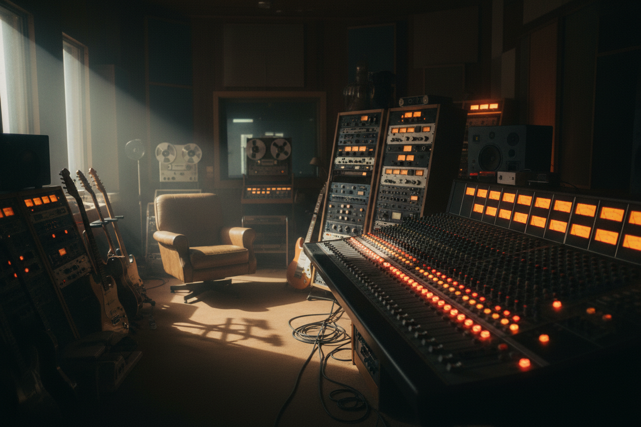 1980s Studio - Warm Lighting